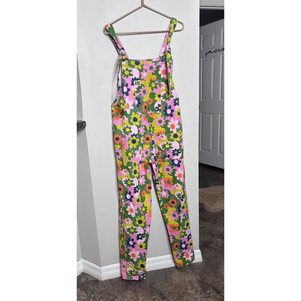 Lucy and Yak Atlas “Playful Tate” organic cotton Overall dungarees Size Sm